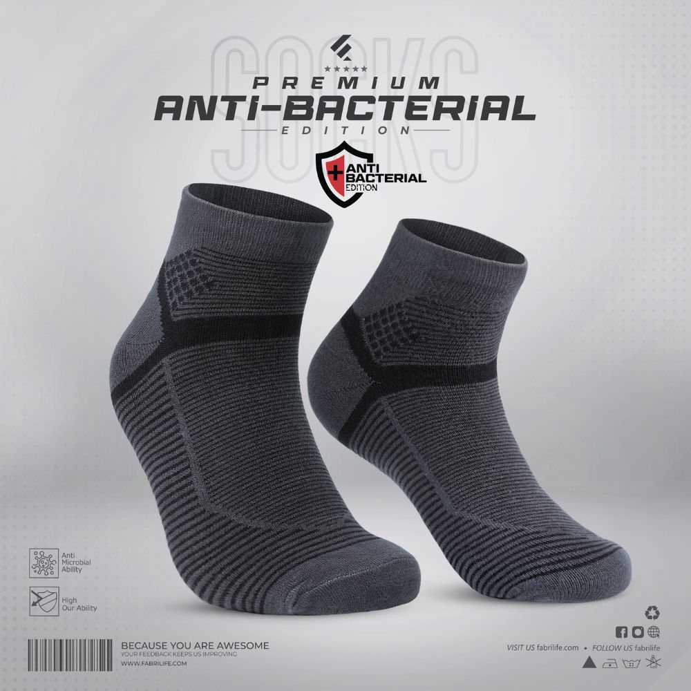 Premium Antibacterial Socks - Blaze