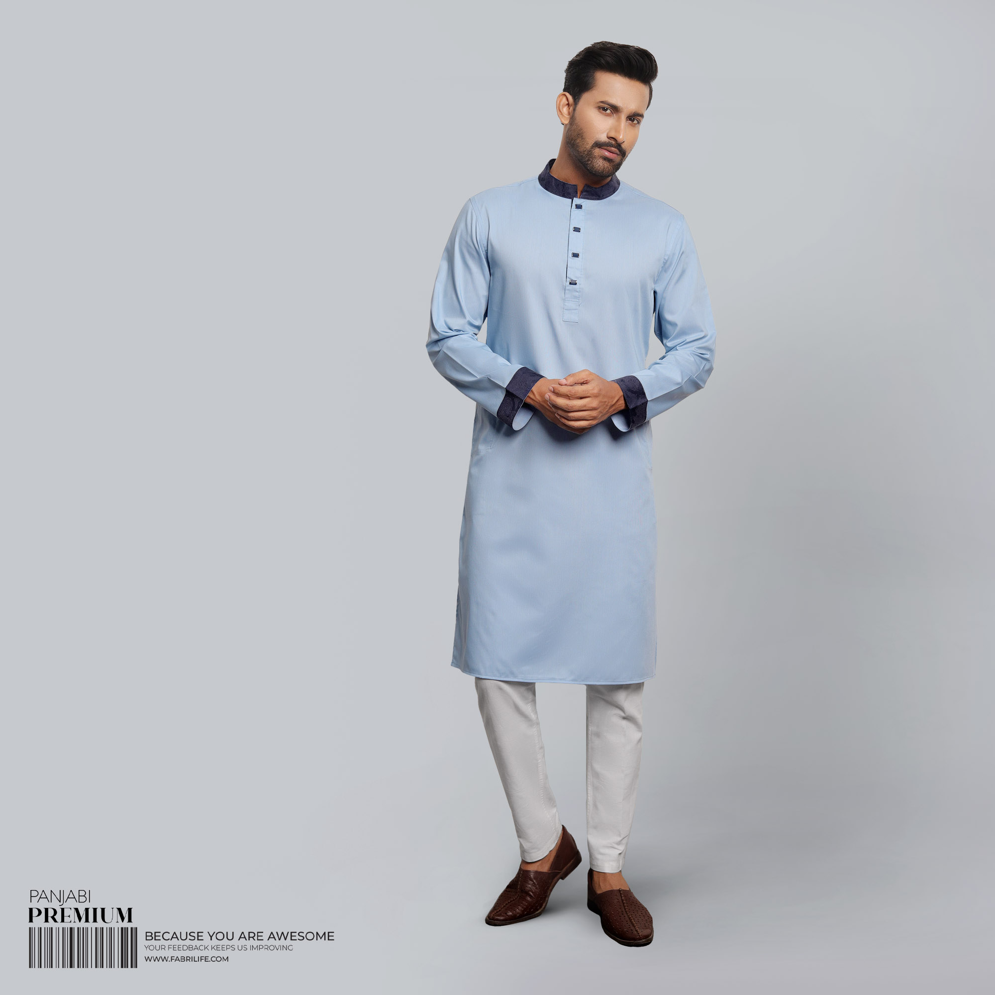 Premium Jacquard Panjabi - Taraqub