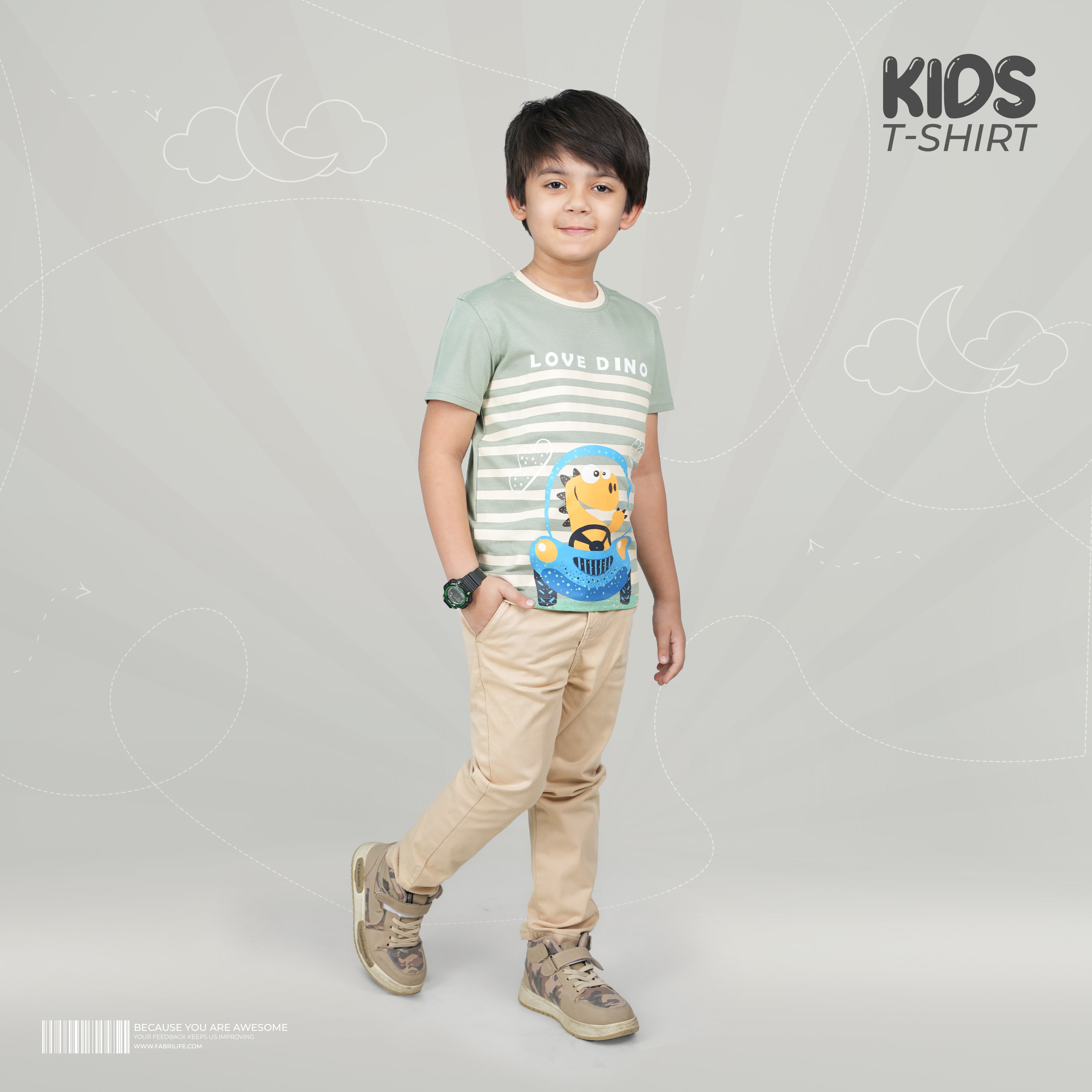 Kids Premium T-Shirt - Dinoride