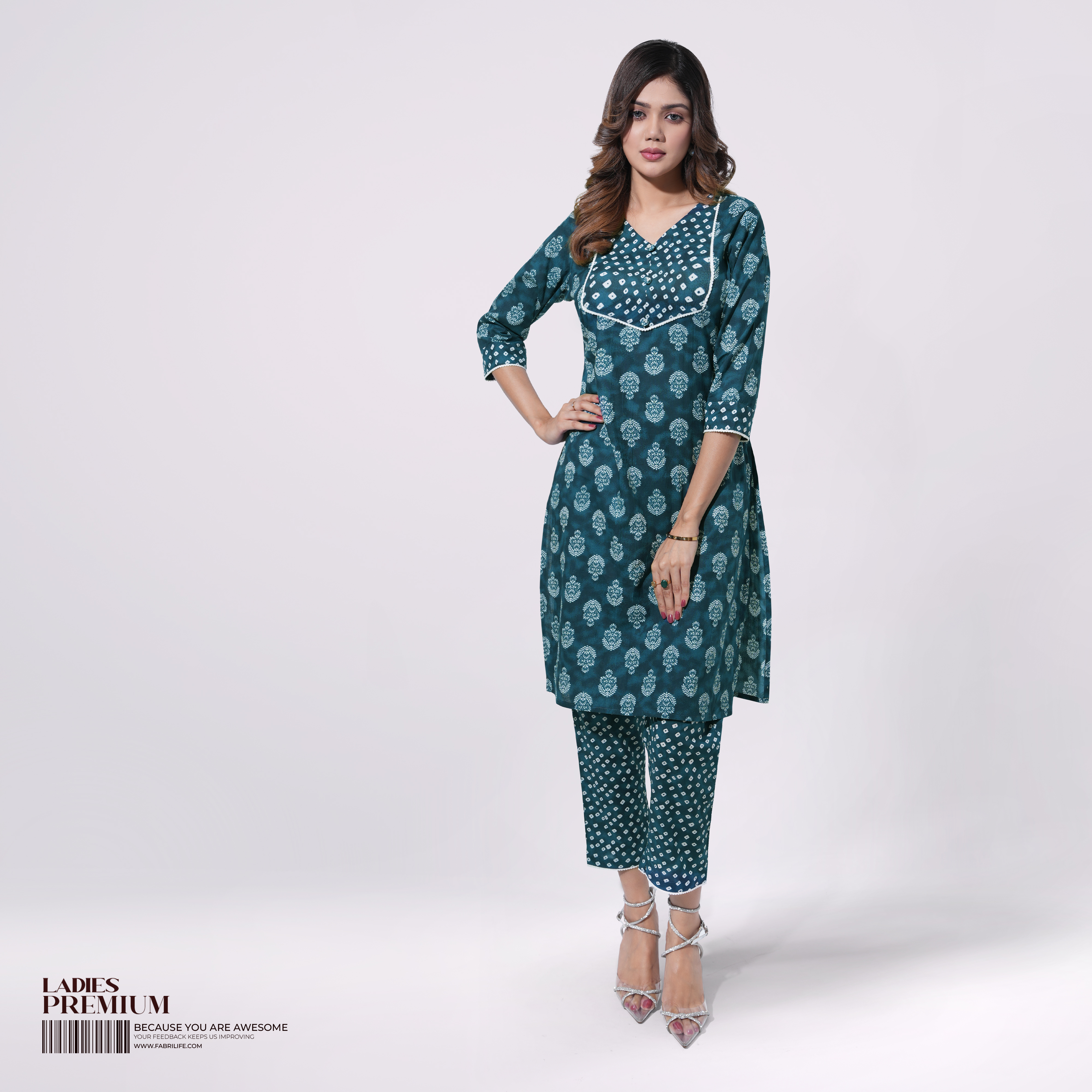 Women Premium Co-ords- Lotus