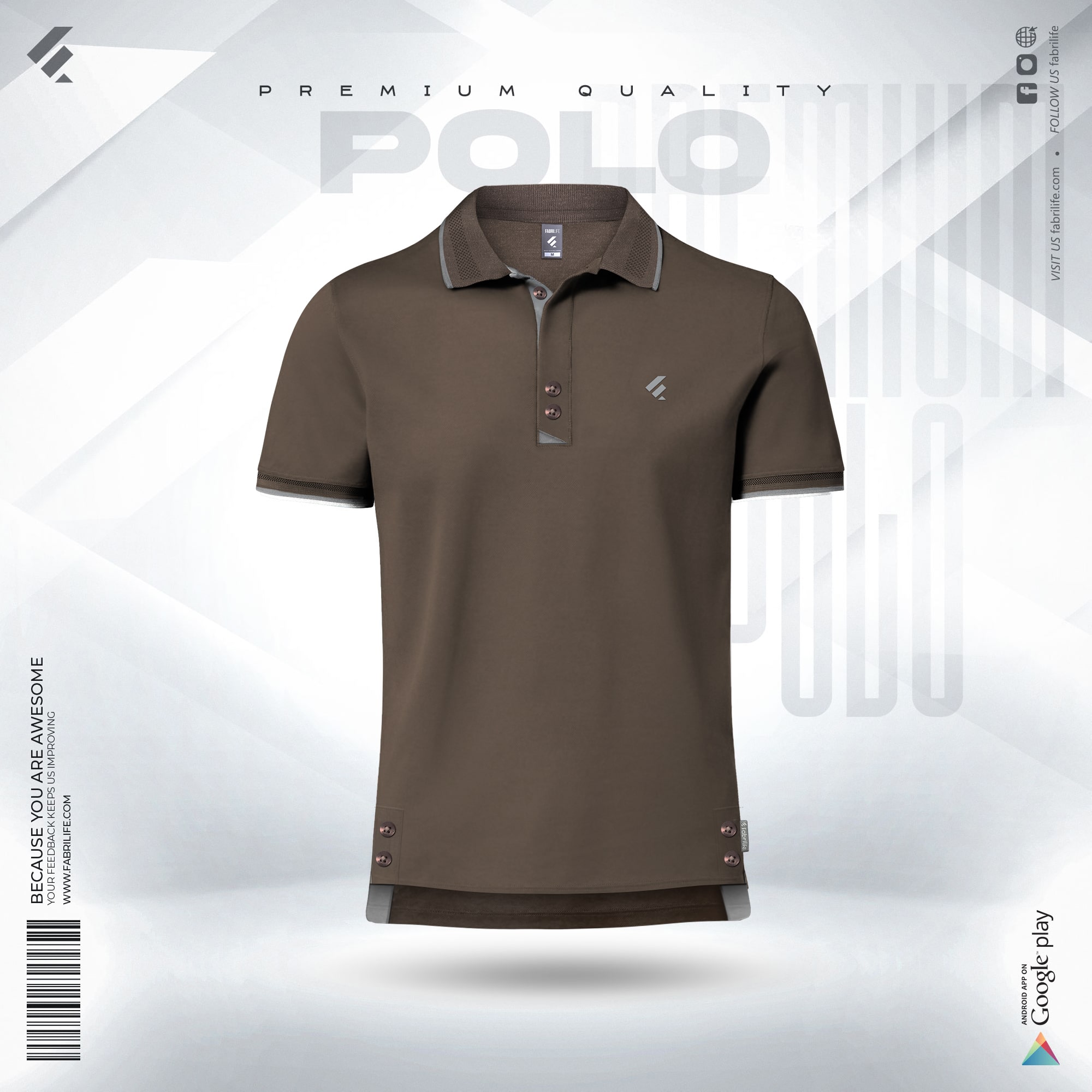 Premium Designer Edition Double PK Cotton Polo - Icon
